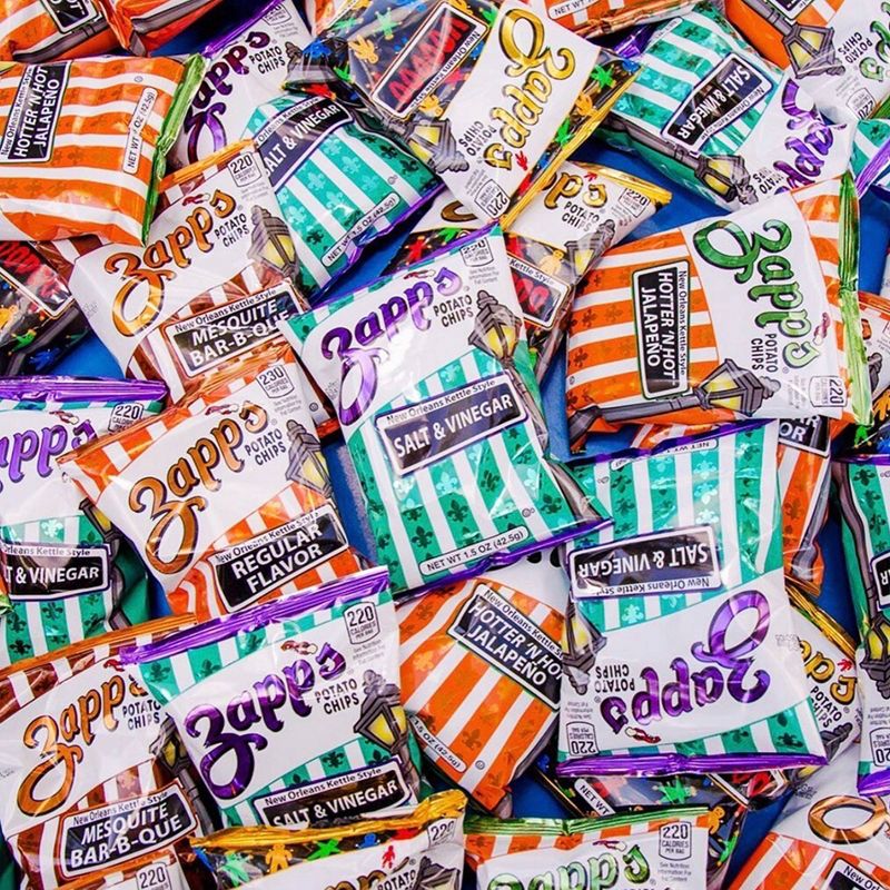 Zapp's New Orleans Kettle Style Salt & Vinegar Potato Chips - 5oz