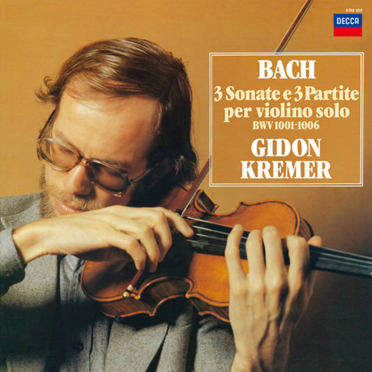Gidon Kremer Bach 3 Sonata & Partita for Solo Violin 180g Direct Metal Master Import 3LP Box Set (Vinyl)
