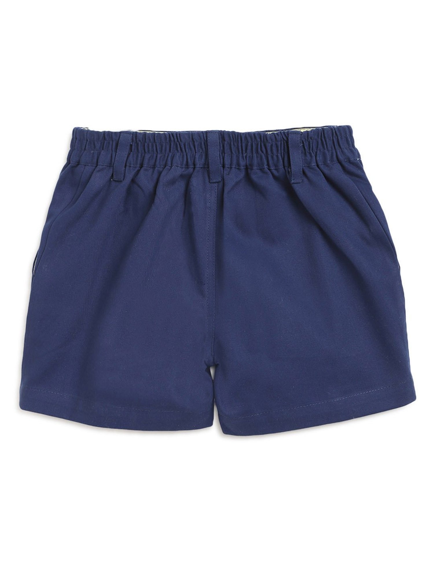 Nauti Nati Kids Navy Printed Shorts