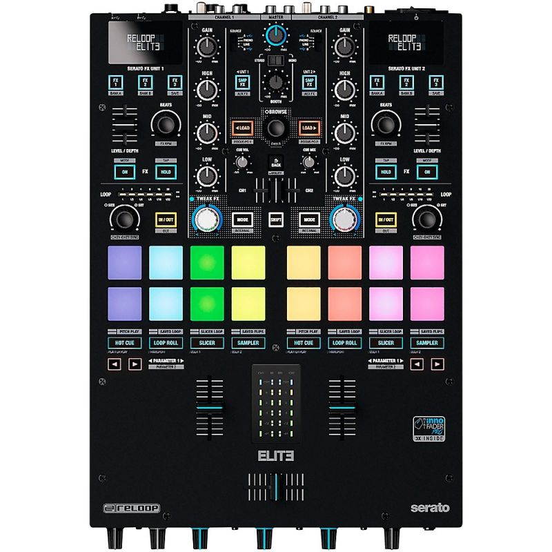 Reloop ELITE 2-Channel DVS Battle Mixer for Serato DJ Pro