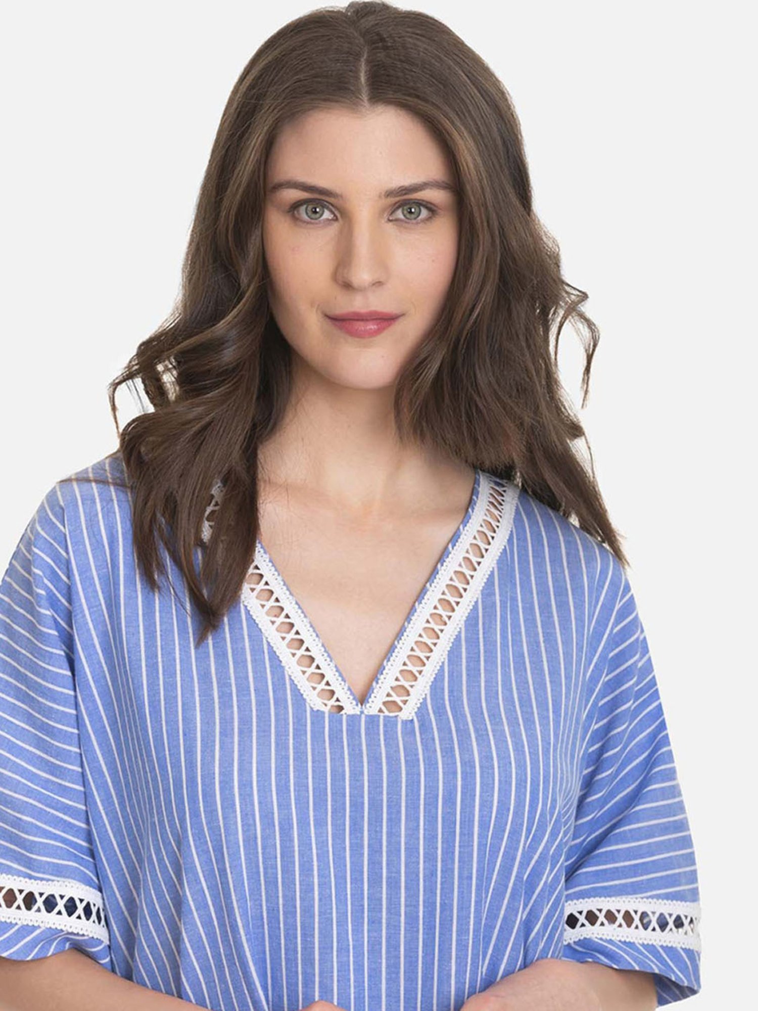 The Calm Collective Vista Blue Boheme Kaftan