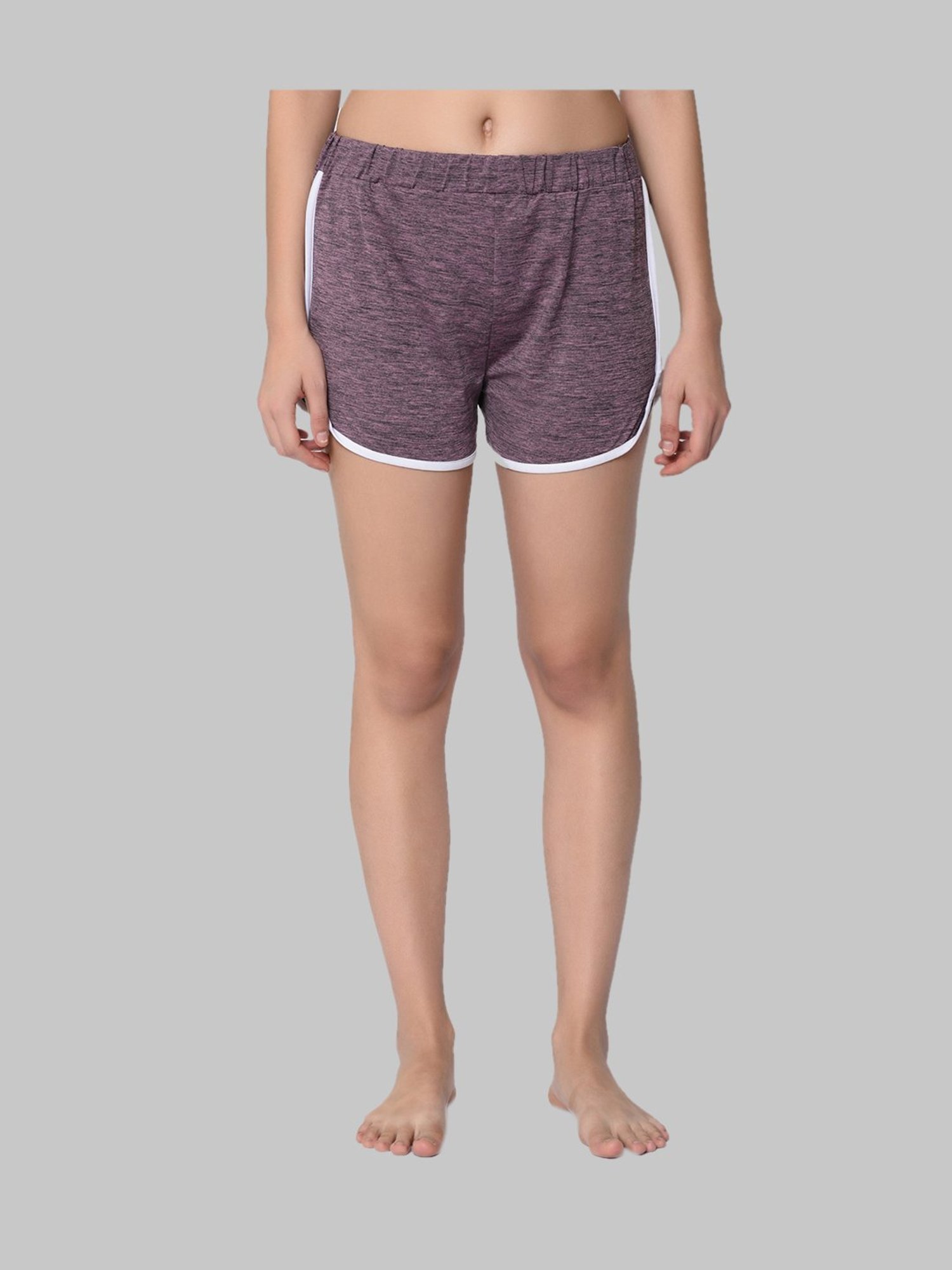 Da Intimo Magenta Textured Shorts