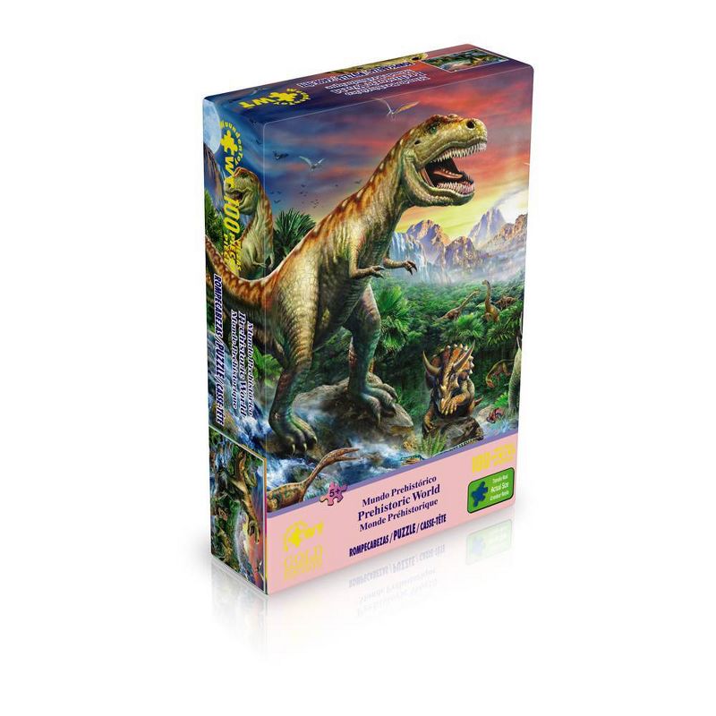 Wuundentoy Gold Edition: Prehistoric World Kids' Jigsaw Puzzle - 100pc