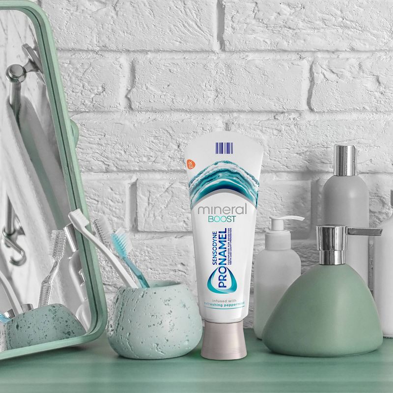 Sensodyne Pronamel Mineral Boost Toothpaste Refreshing Peppermint - 3.4oz