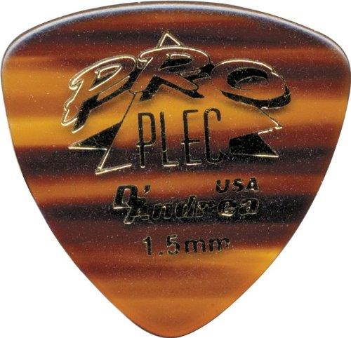 D'Andrea Pro Plec 346 Rounded Triangle PIcks, 12 Pack