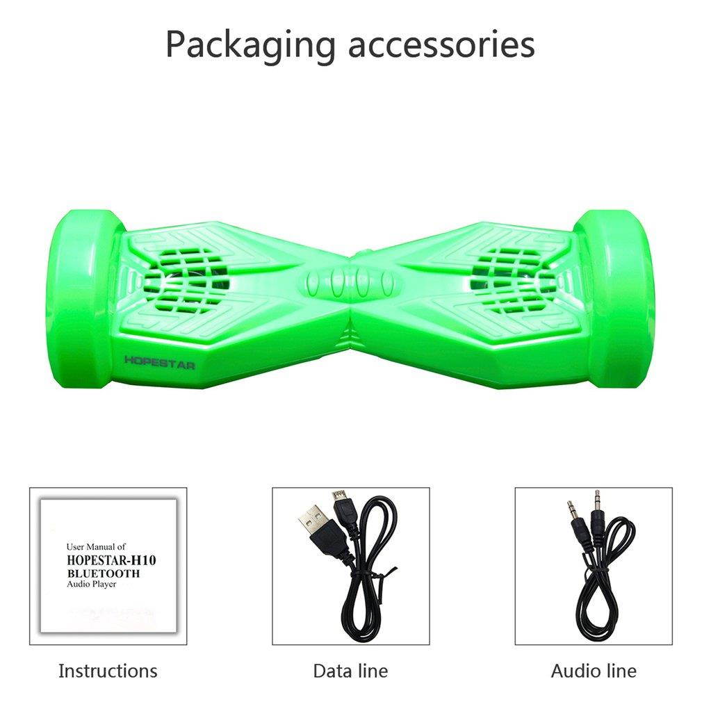 HOPESTAR H10 Self-Balance Scooters Design TF FM Bluetooth Speaker With Mic