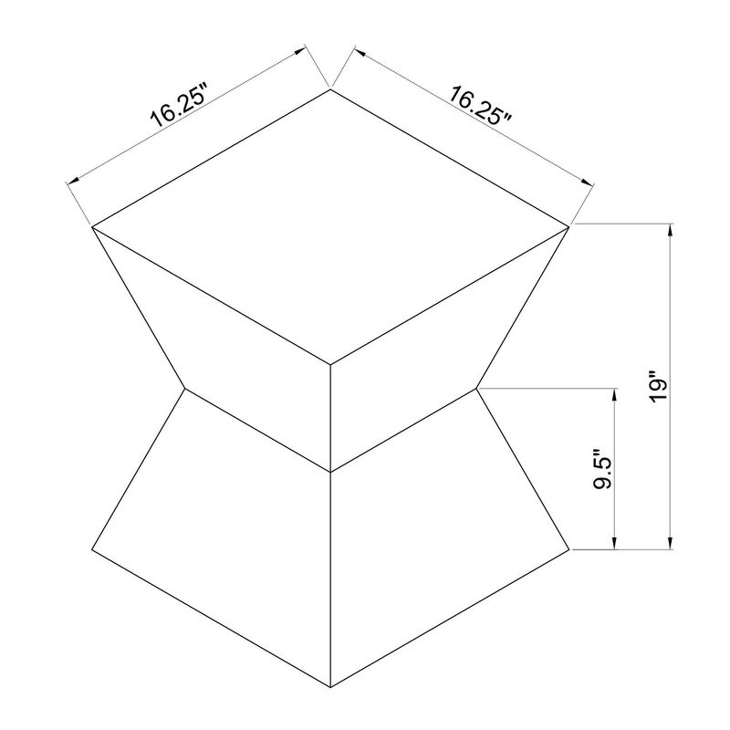 Prestyn Accent Table Ivory - Linon
