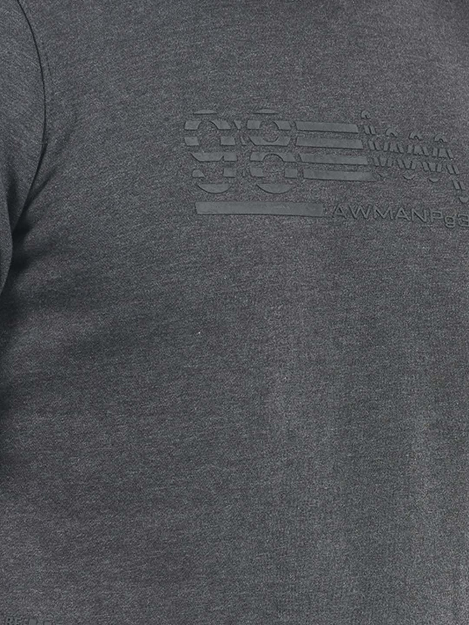 Forca Black Regular Fit Printed Sweatshirt