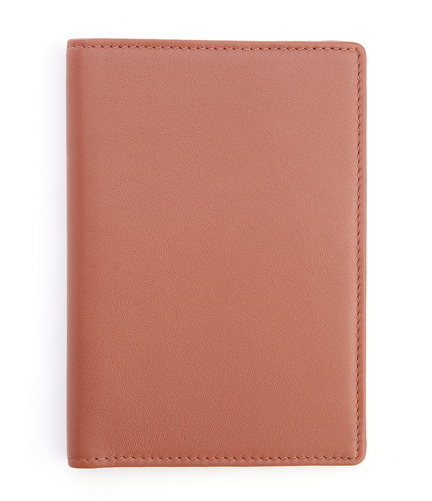ROYCE New York Leather RFID-Blocking Passport Case