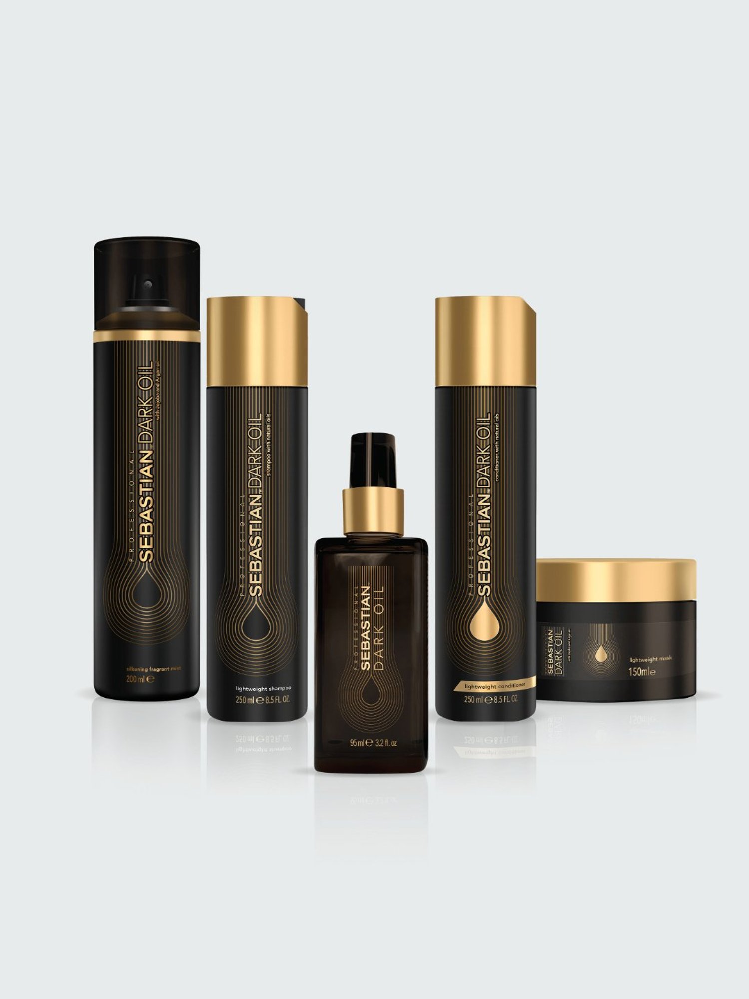 Sebastian Professional Dark Oil Lightweight Hair Mask - 150 ml