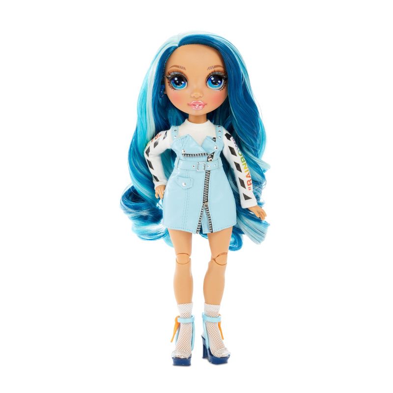 Rainbow High Skyler Bradshaw – Blue Fashion Doll with 2 Outfits