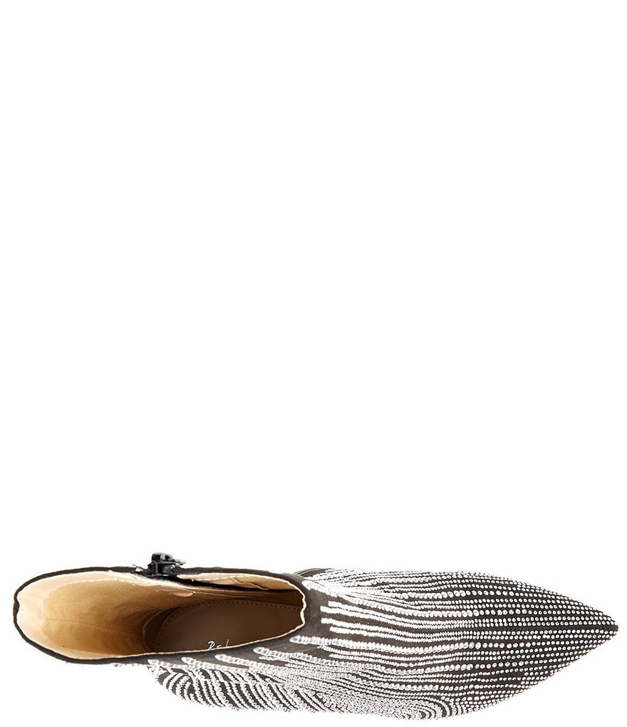 Blue by Betsey Johnson Juelz Rhinestone Booties