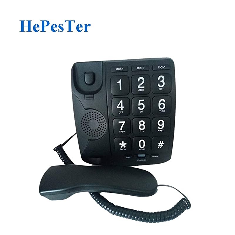 P02 Amplified Large Button Corded Phone for Senior