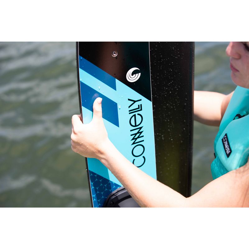 CWB Connelly 61200342-CON Quantum Waterskiing Lake Water Sports Skis with Bindings 68-inch, Blue