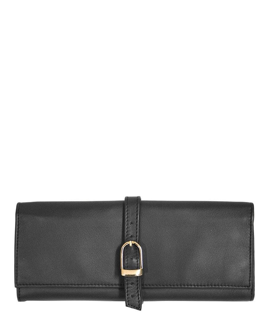 ROYCE New York Leather Travel Jewelry Roll