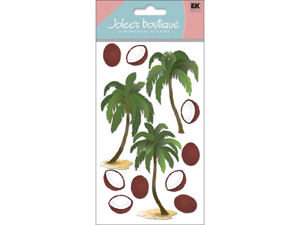 Jolee's Boutique Le Grande Dimensional Sticker-Coconut Palms