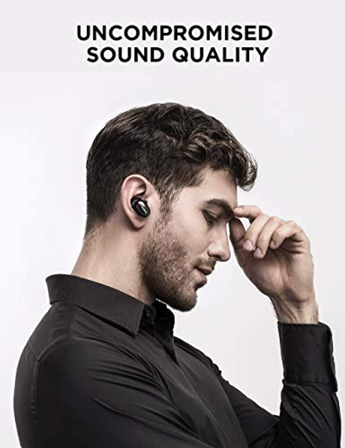 1MORE True Wireless Earbuds Active Noise Cancelling, Dual Driver ANC Earbuds with 4 Mics, THX, Wireless Charging Headphone for Phone Calls-EHD9001TA (EHD9001TA-THX)