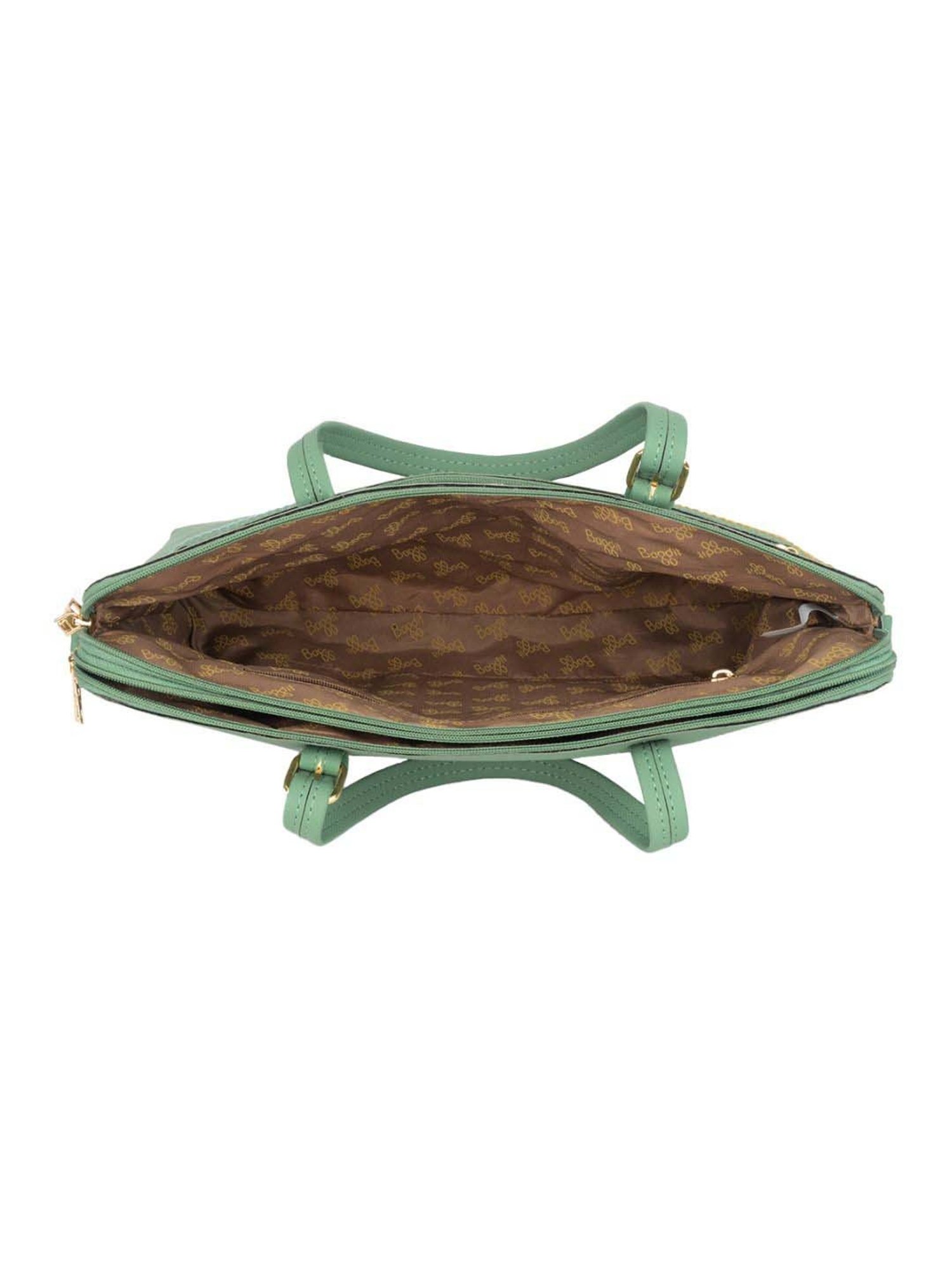 Baggit Seaweed PVC Solid Laptop Messenger Bag