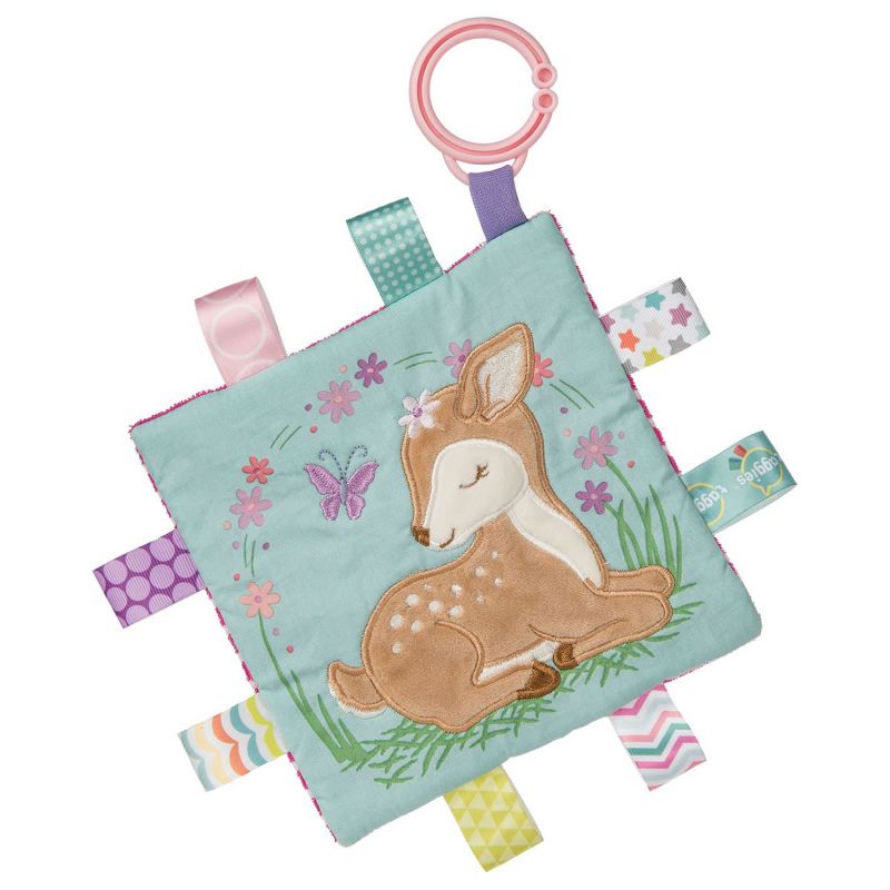 Mary Meyer Taggies Flora Fawn Character Blanket and Crinkle Me
