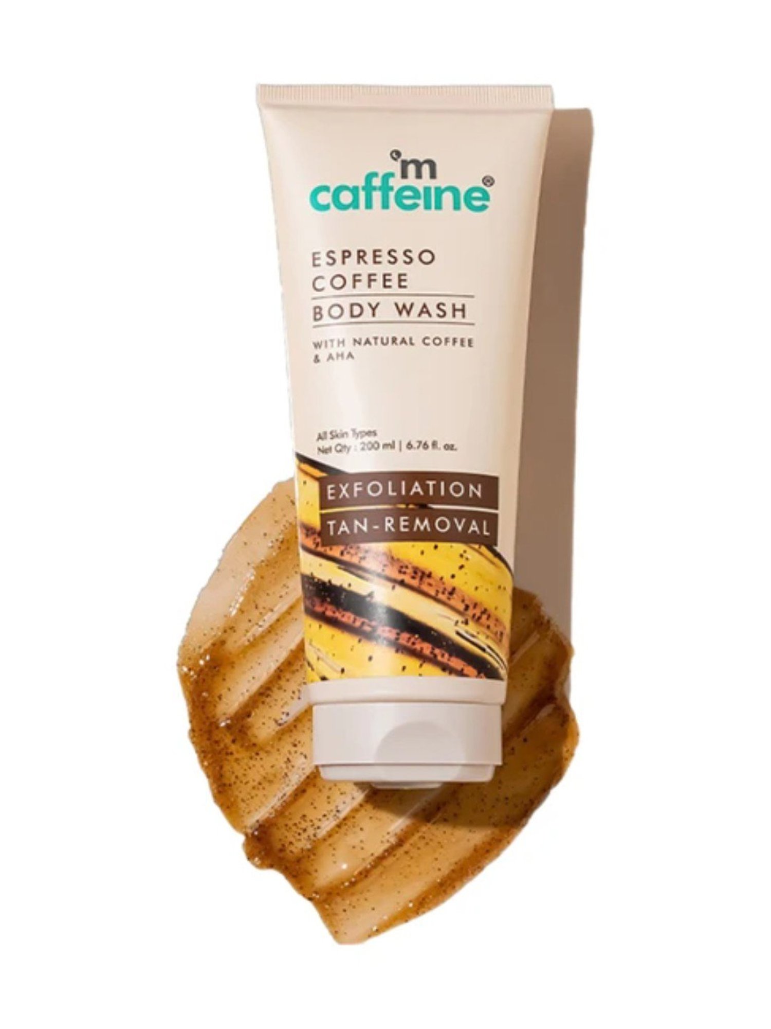 mCaffeine Espresso Coffee Body Wash - 200 ml