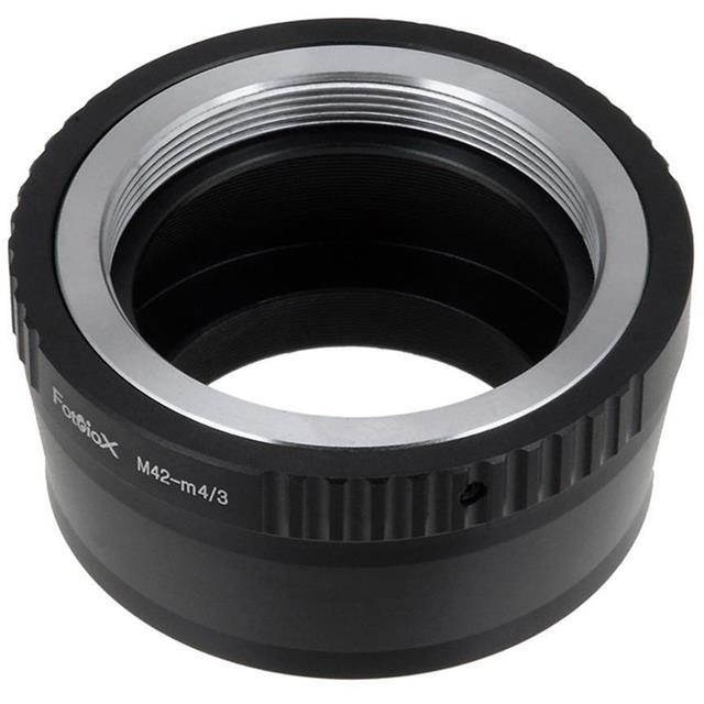 Fotodiox Lens Mount Adapter, M42 Lens to Micro Four Thirds (MFT) Olympus PEN and Panasonic Lumix Cameras
