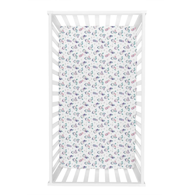 Trend Lab Fitted Crib Sheet - Mermaids