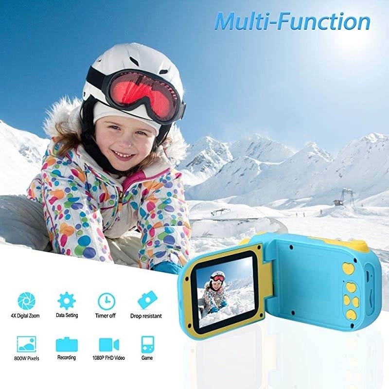 Video Camera for Kids,  1080P FHD Digital Kids Camera Camcorder Video Recorder with 2.4" Screen for Age 3-10