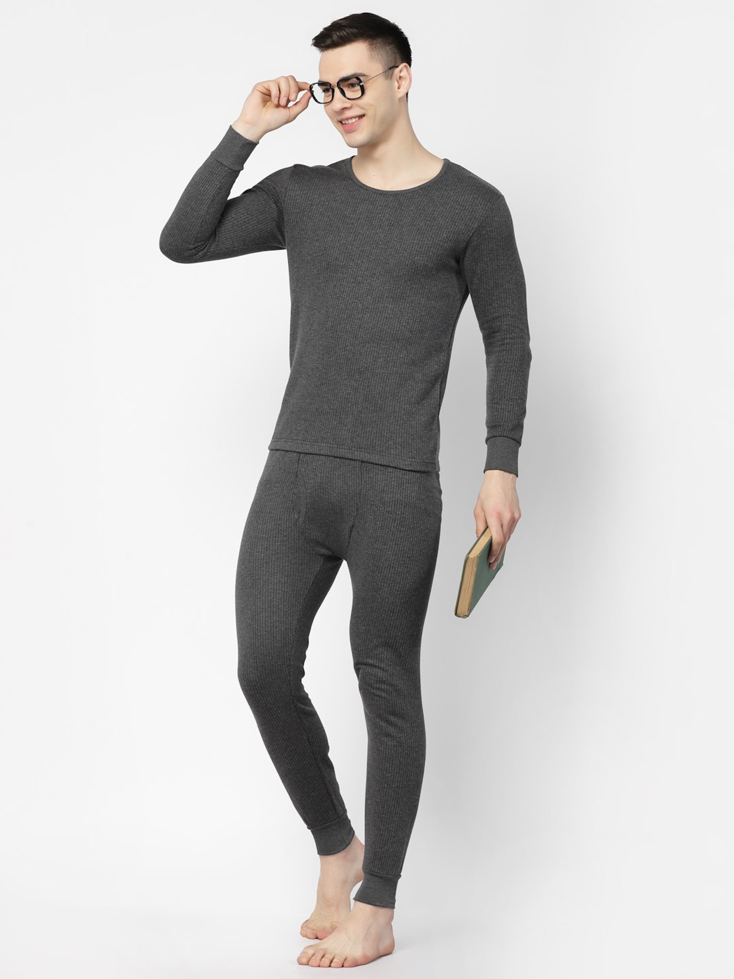 Kalt Charcoal Thermal Bottoms