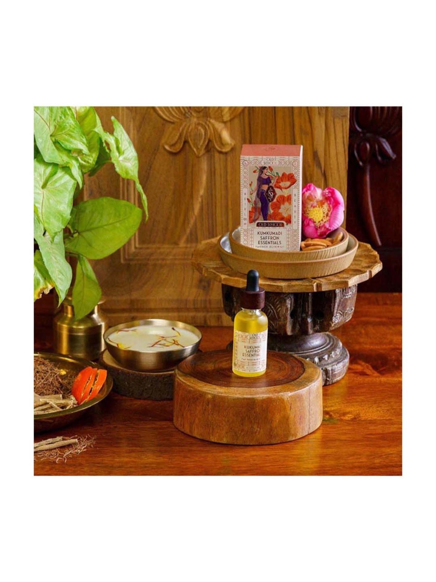 Old School Rituals Kumkumadi Saffron Essentials Face Elixir - 30 ml