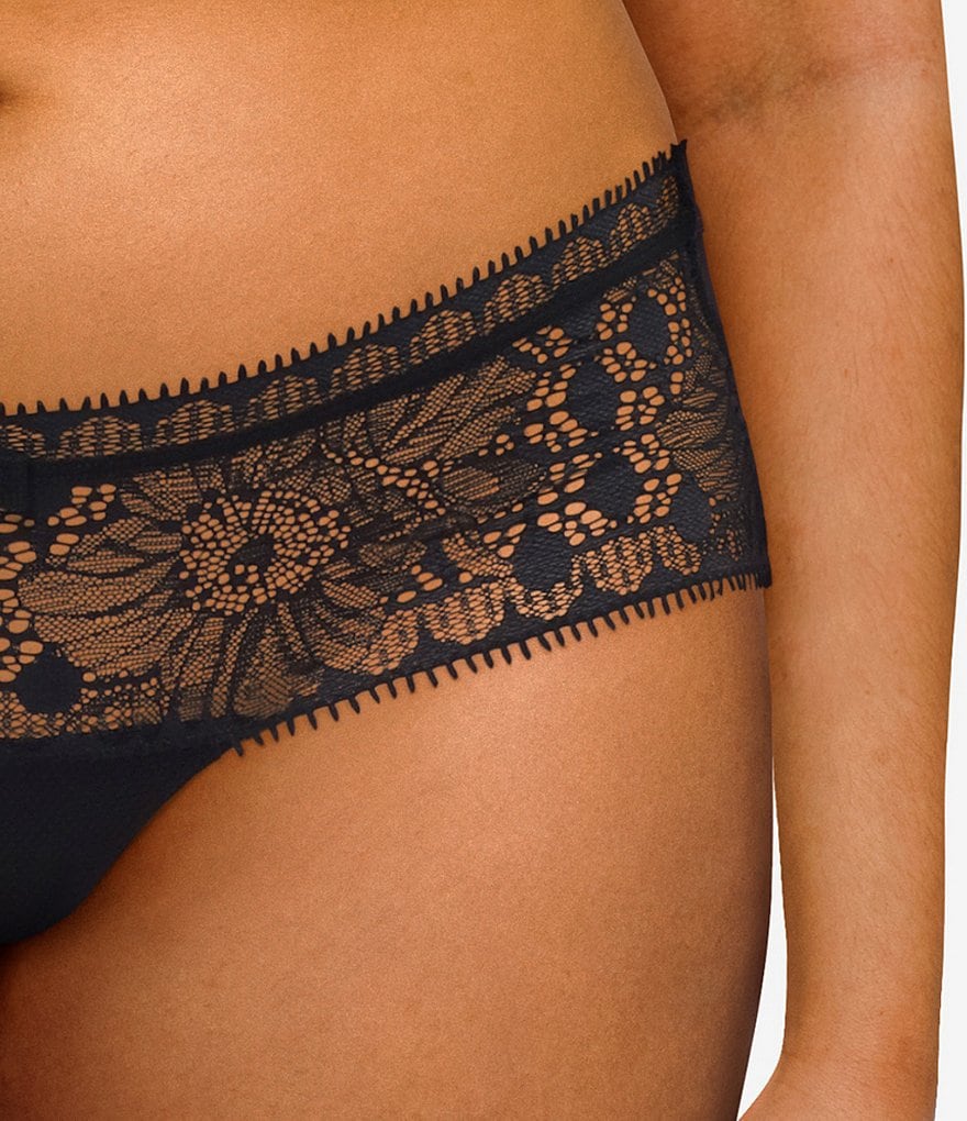 Chantelle Day to Night Mesh Lined Lace Hipster Panty