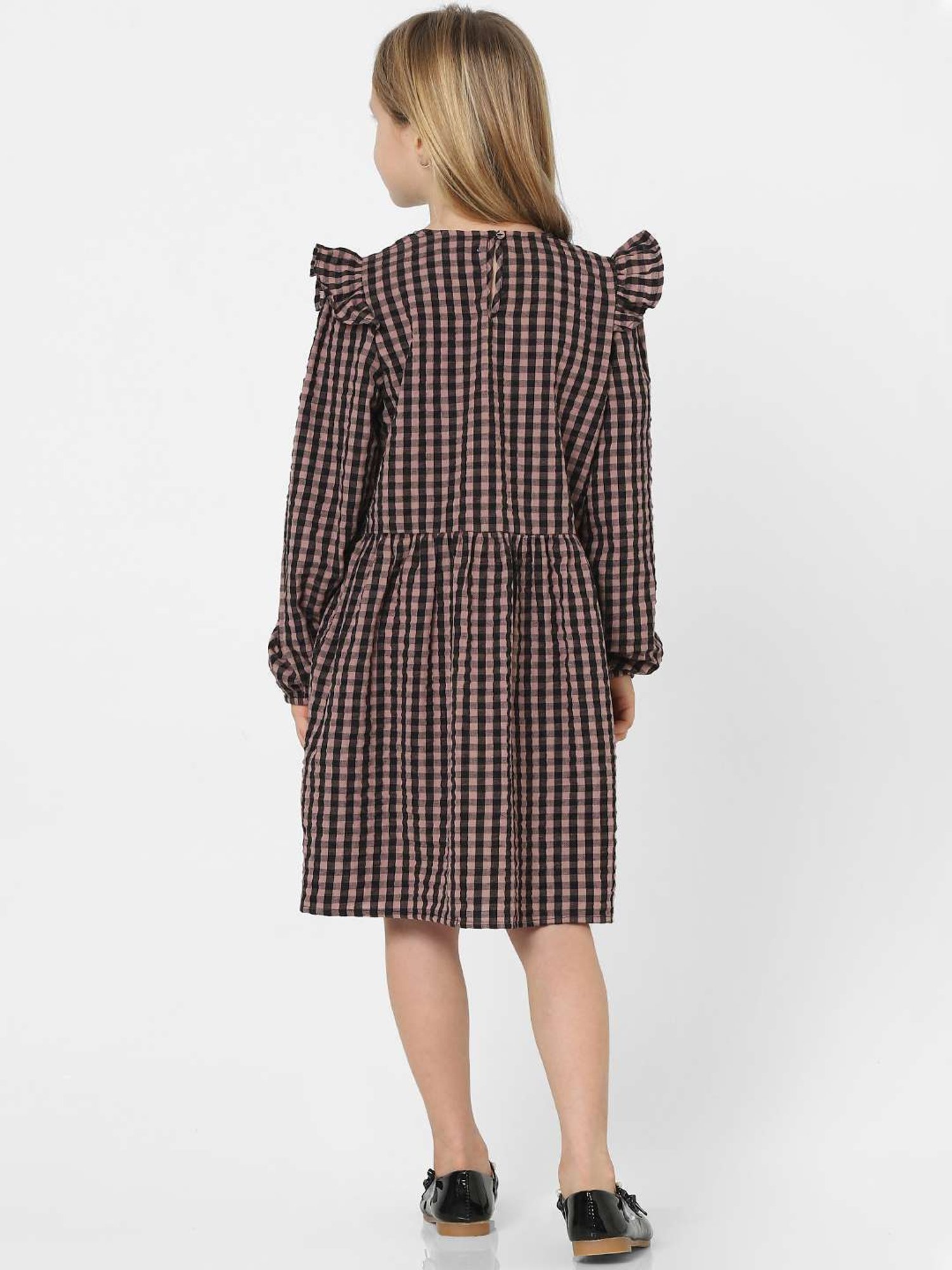 Budding Bees Kids Multicolor Floral Print Dress