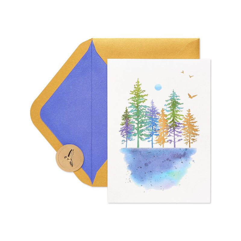 Watercolor Landscape Card - PAPYRUS