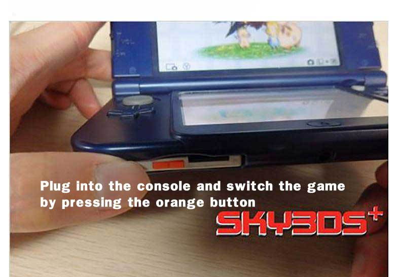 SKY3DS+ PLUS with SKYDOCK and Data Cable