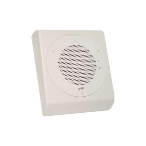 CyberData 011152 Wall-Mount Speaker Adapter, RAL 9003, Signal White