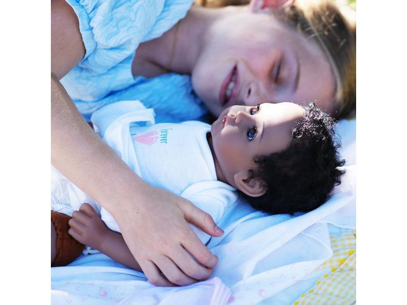 Paradise Galleries Realistic Newborn Doll - Forever Yours Beloved, 7-Piece Reborn Doll Gift Set with Magnetic Pacifier