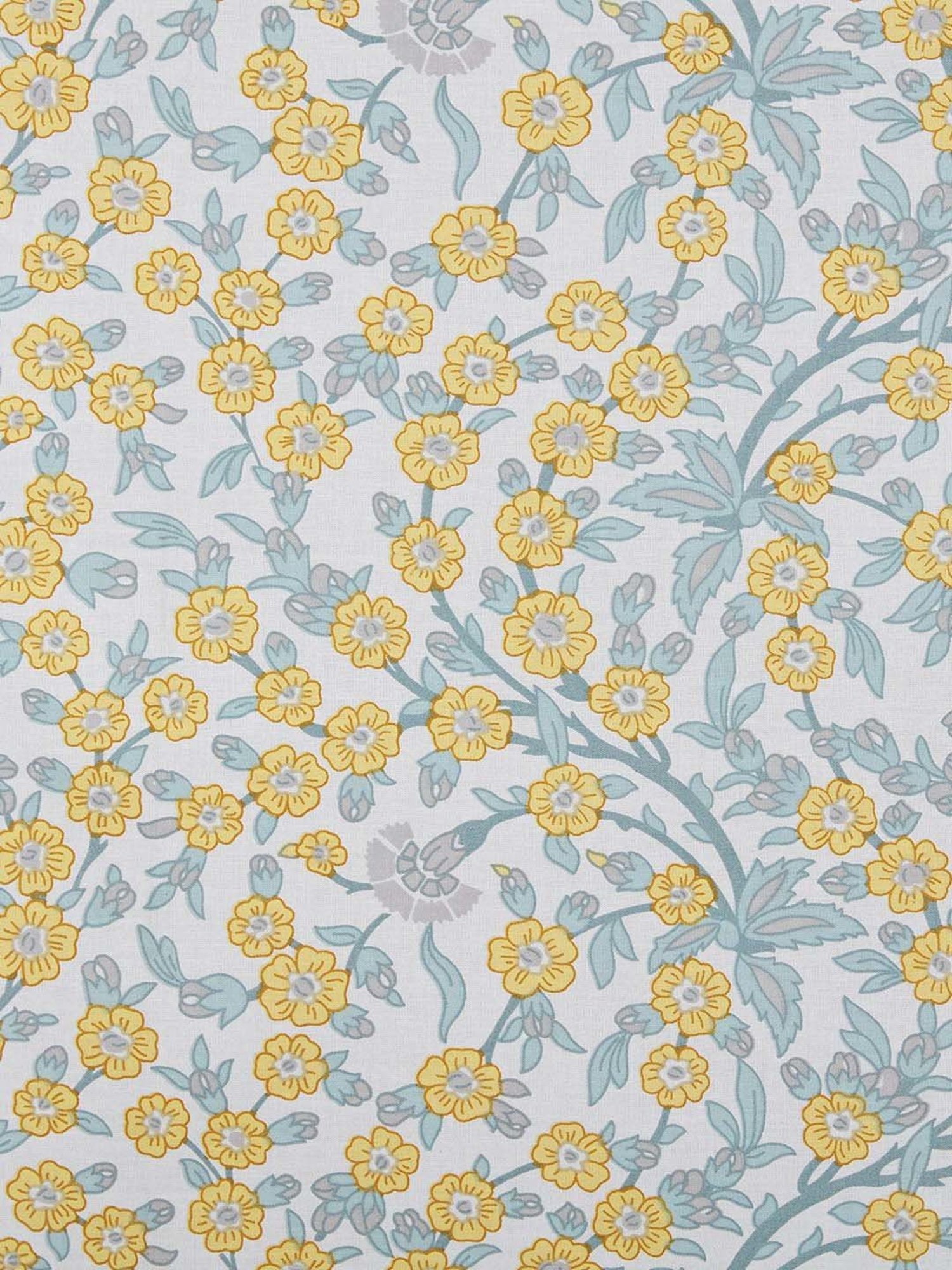 Living Scapes by Pantaloons Yellow Cotton 144 TC King Bed Sheet with 2 Pillow Covers