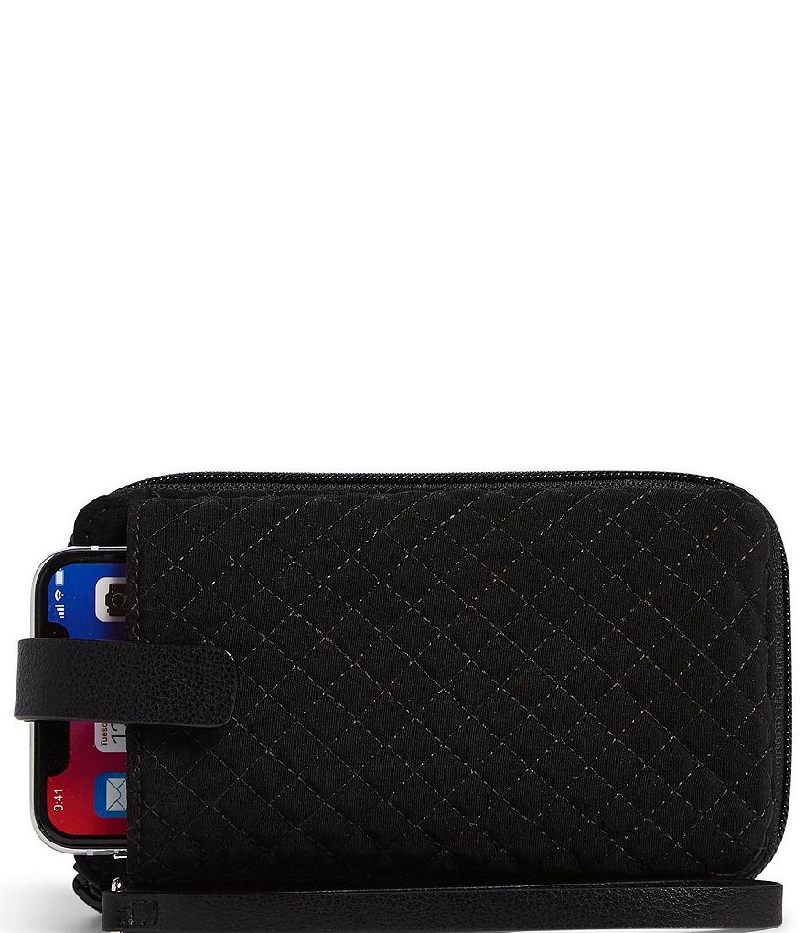 HOBO Link Leather Zip Wristlet