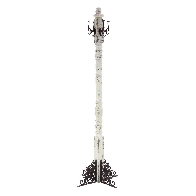 Quatro Umbrella Stand & Coat Rack Steel - Adesso
