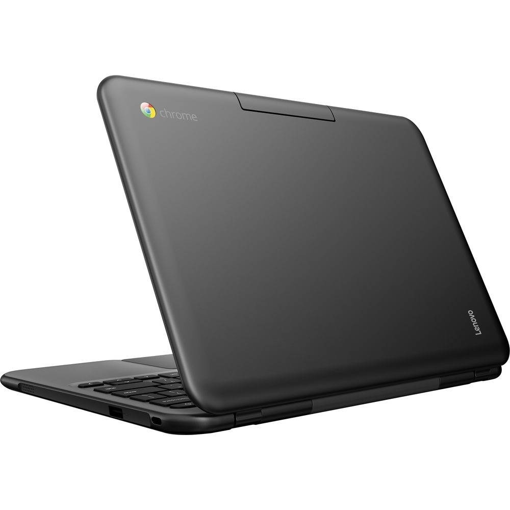 Lenovo Chromebook N22 Series 11.6" Touch 4GB 16GB Intel Celeron N3060 X2 1.6GHz, Black