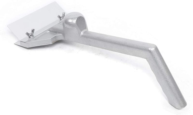 LOYALHEARTDY Frying Table Cleaning Shovel, Stainless Steel Barbecue Scraper, Barbecue Accessory Tool Set, With 4 Replacement Blades