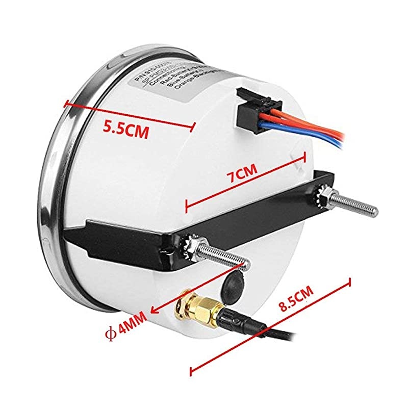 Universal GPS Speedometer Boat Gauge With Odometer 85mm 160MPH ATV Motorcycle Marine GPS Speedometer