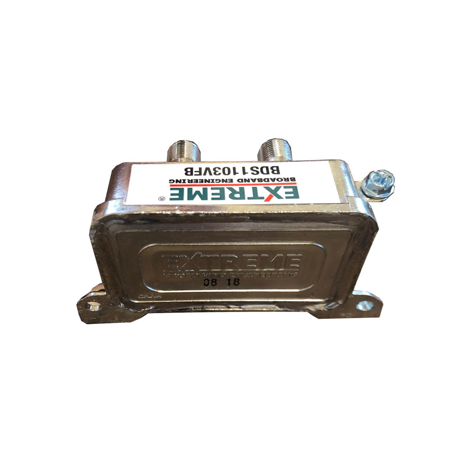 Extreme Broadband Engineering Balanced 3-Way Coax Splitter BDS1103VFB