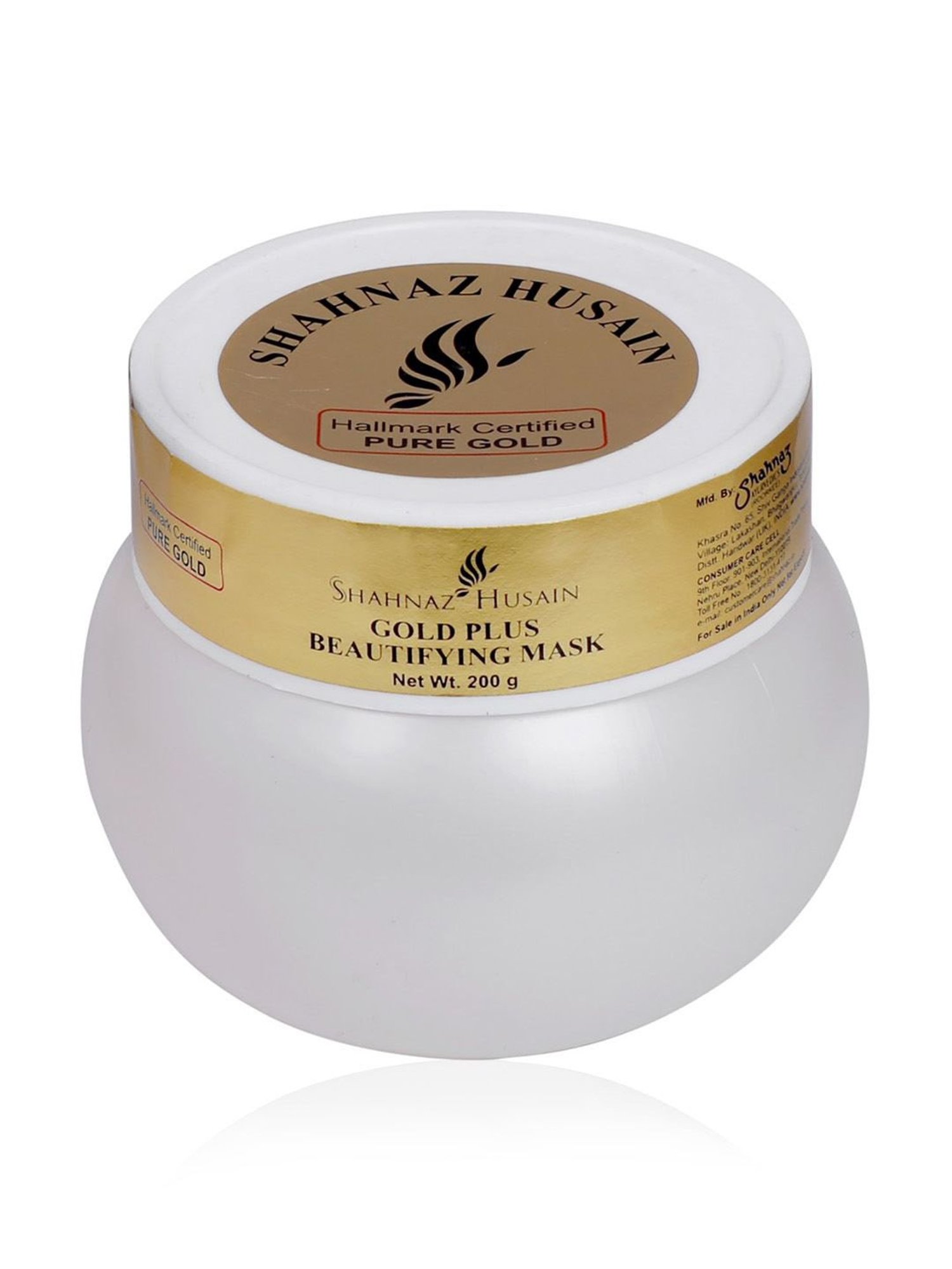 Shahnaz Husain Gold Plus Beautifying Mask - 200 gm