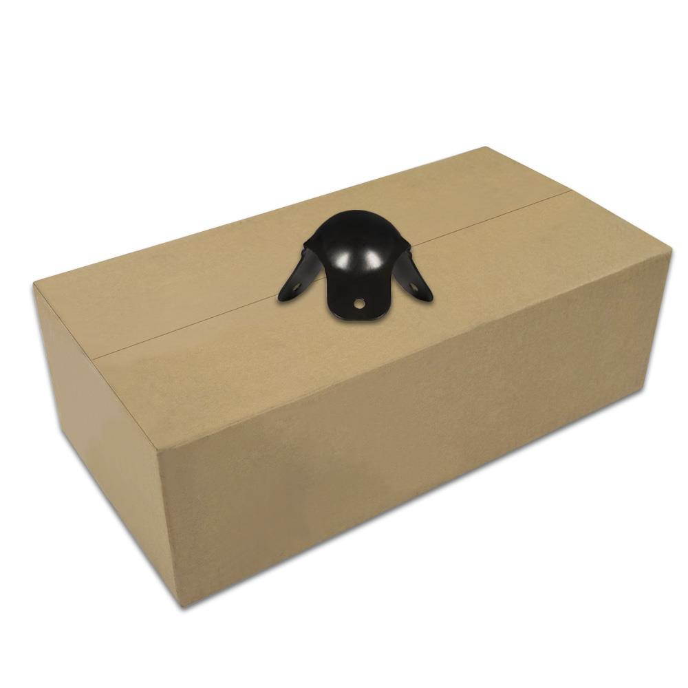 Goldwood Sound GC-304B Steel Black Cabinet Corners Case of 500 Protective Speaker 3 Leg Corners