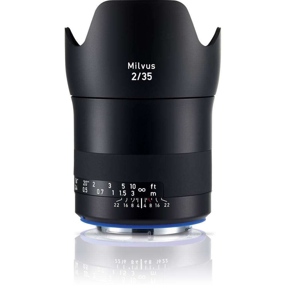 Zeiss 35mm f/2 Milvus ZE Lens for Canon EOS DSLR Cameras #2096-555