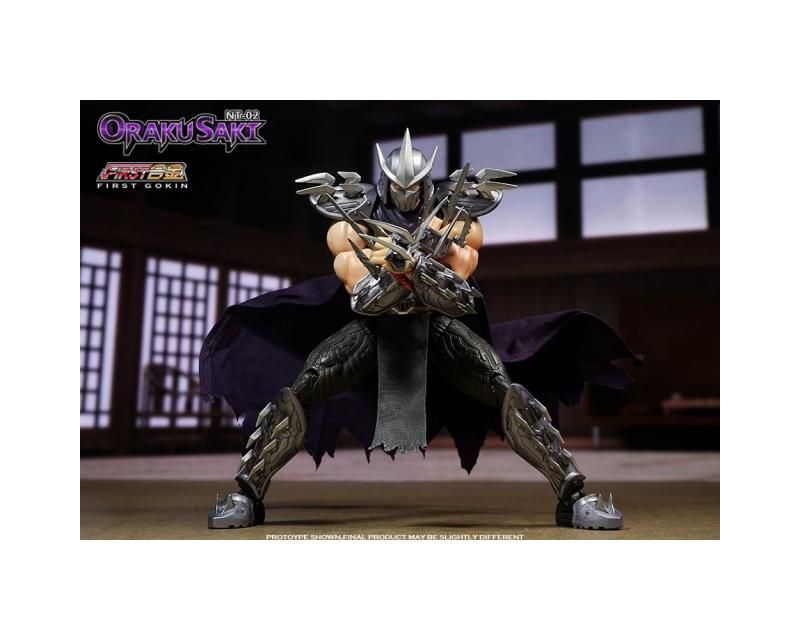 NT02 Oraku Saki Shredder | First Gokin Action figures