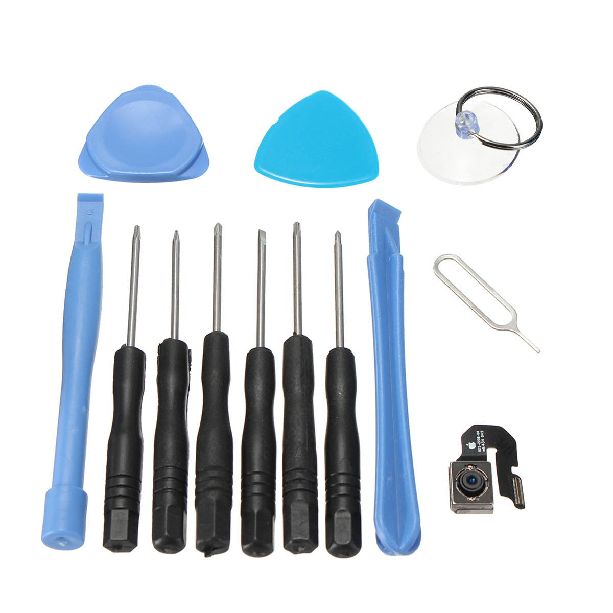 Rear Back Main Camera Module Flex Cable Replacement With Repair Tools for iPhone 6 Plus 5.5