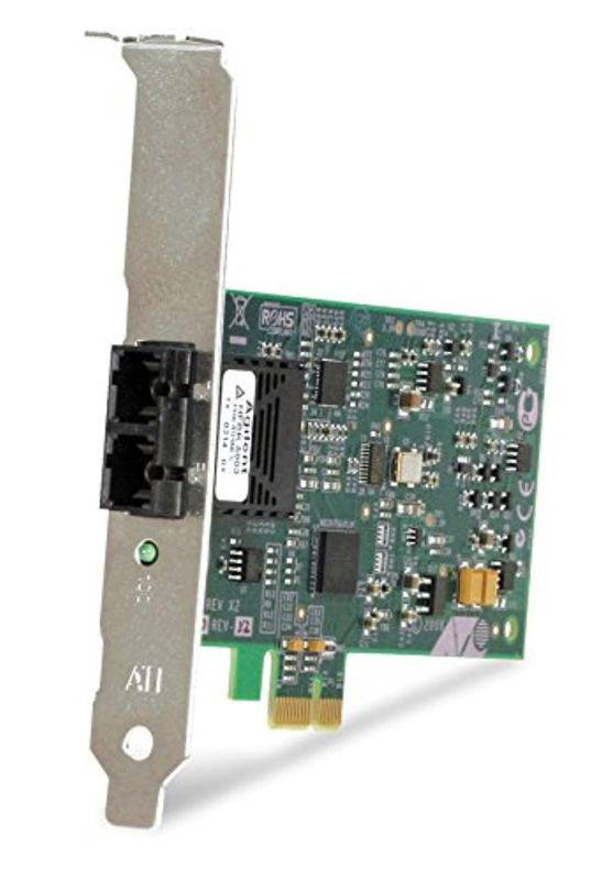 100bfx sc fiber pci express adapter card tac