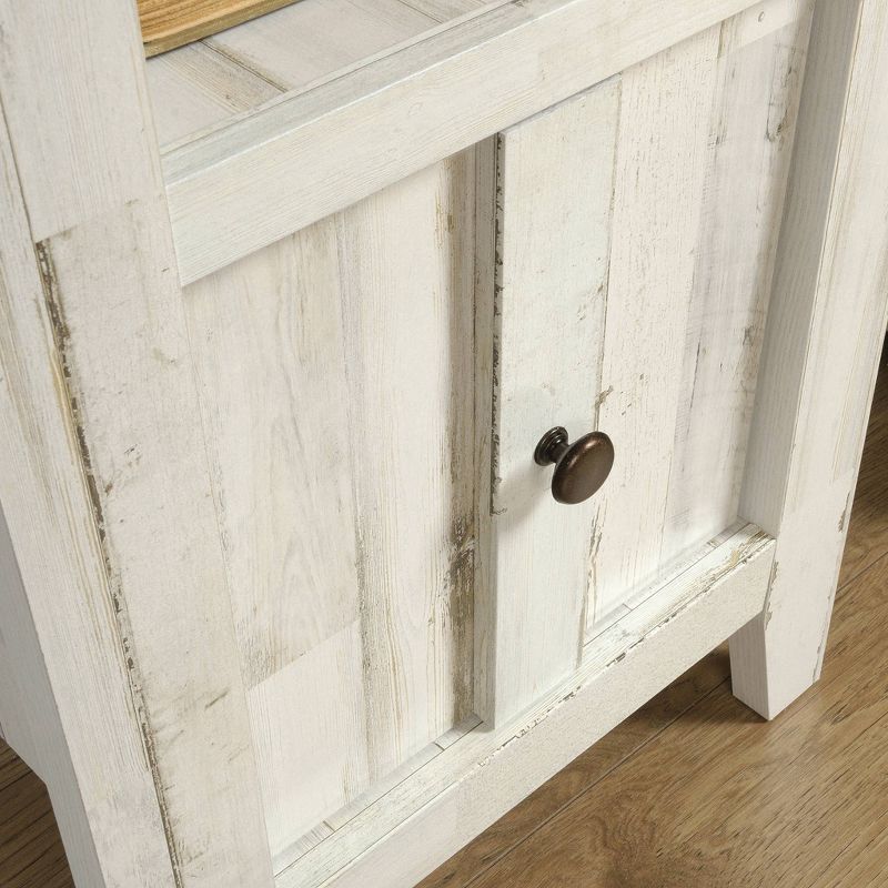 Dakota Pass End Table White Plank - Sauder