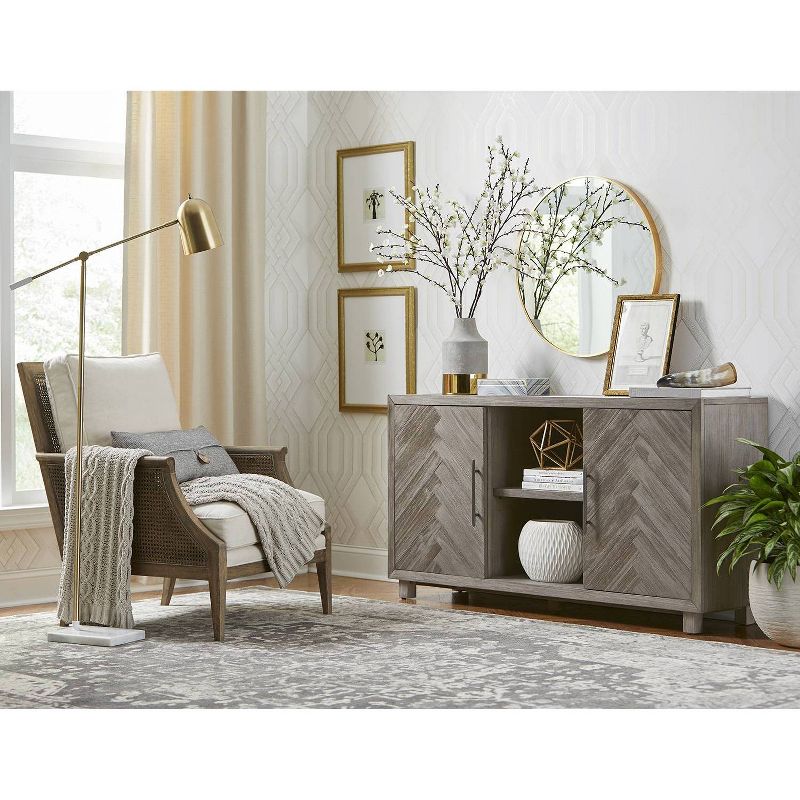 60" Palisades TV Console Gray - Martin Furniture